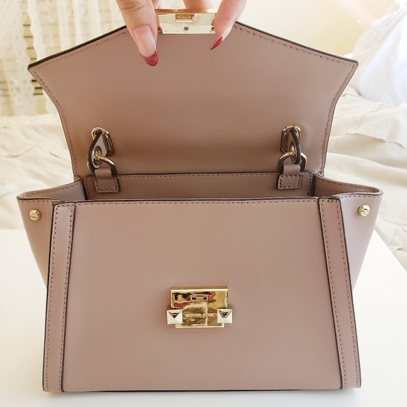 Michael Kors Whitney Top Handle Satchel Purse - Picture 3 of 8